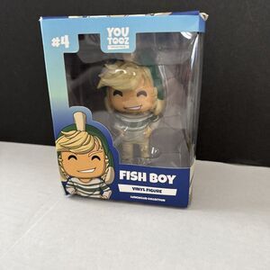 Fish Boy #4 Lunch Club Collection Skateboard Gaming Youtooz Vinyl Figure